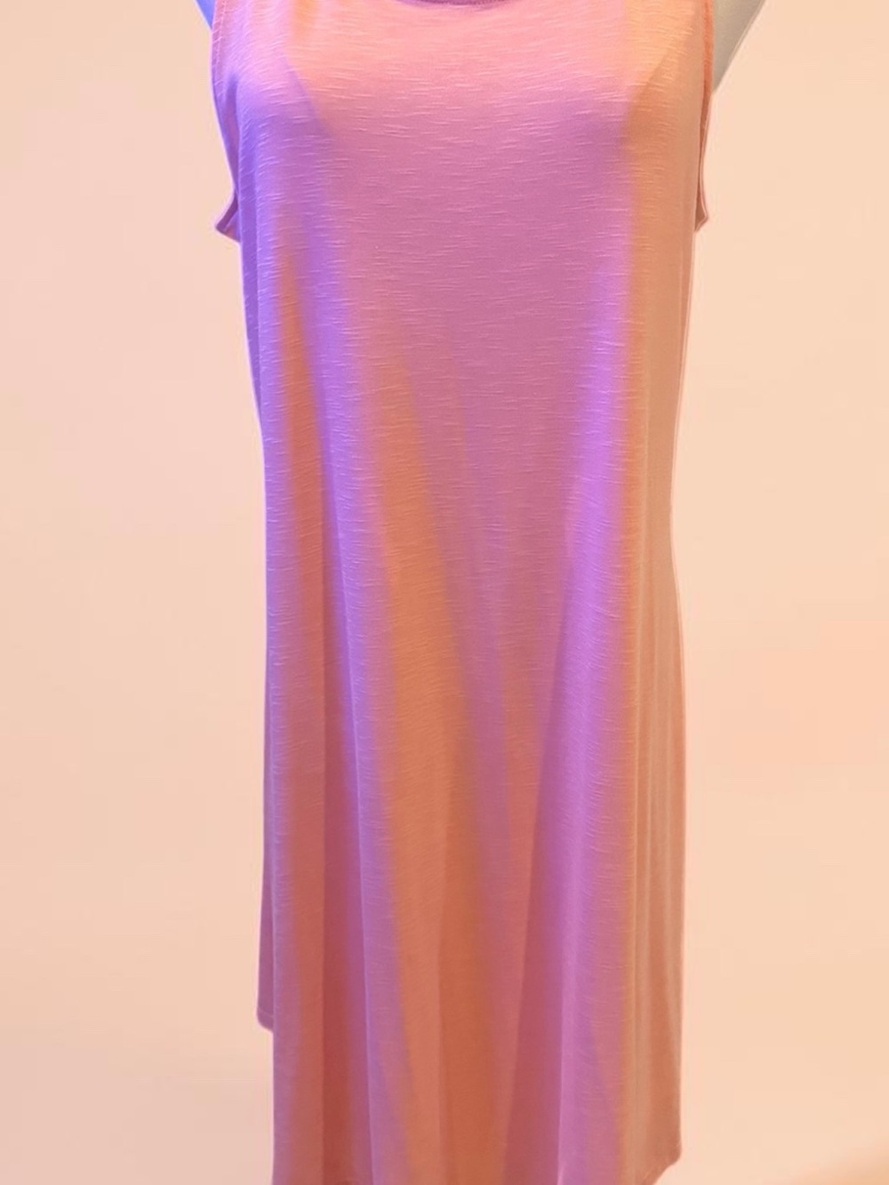 NWT Old Navy Peach Sleeveless Midi Dress